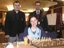 Jola with coaches - Sulypa and Matlak
