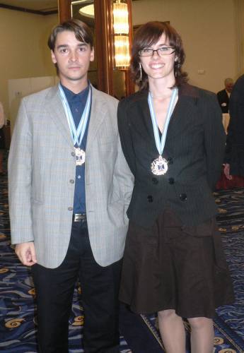 Marta Przezdziecka with Alexander Morozevich
