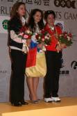 Gold Aleksandra Kosteniuk, silver Antoaneta Stefanova, bronze Hou Yifan