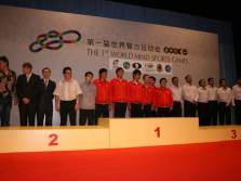 In men's section also the host team took the gold medals, 2nd place for Ukrain and 3rd for Iran