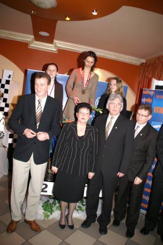 Winners with VIP's and sponsors
